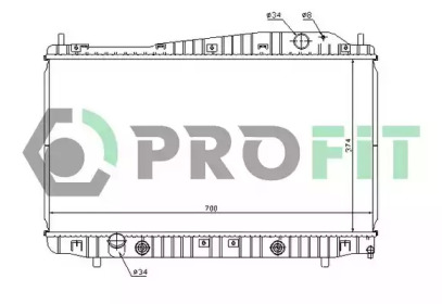 Теплообменник PROFIT PR 1705A2